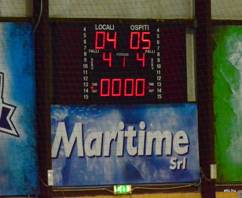 ASSOPORTO MELILLI – RÁBA ETO 4-5