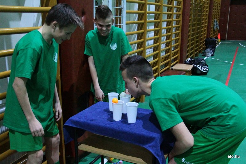 Csapatépítő tréning az U15-ös futsalosoknál!