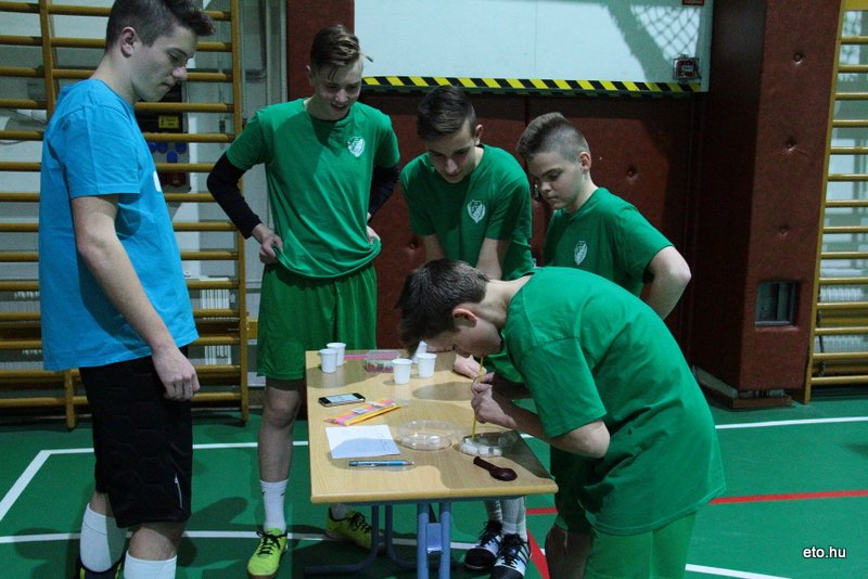 Csapatépítő tréning az U15-ös futsalosoknál!