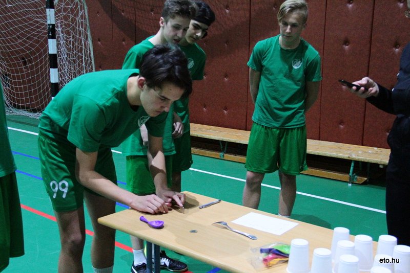 Csapatépítő tréning az U15-ös futsalosoknál!