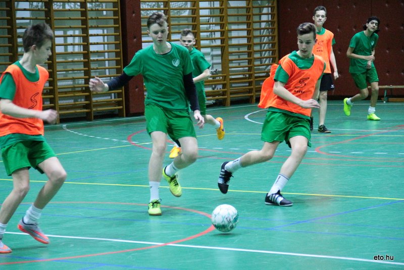 Csapatépítő tréning az U15-ös futsalosoknál!