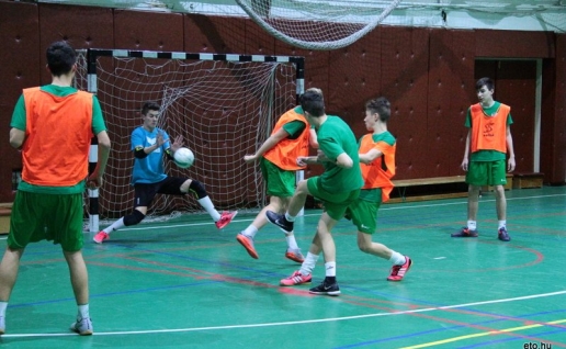 Csapatépítő tréning az U15-ös futsalosoknál!