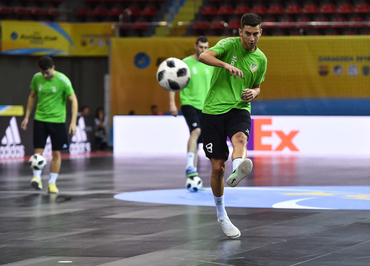 Edzenek az ETO futsalosai Zaragozában
