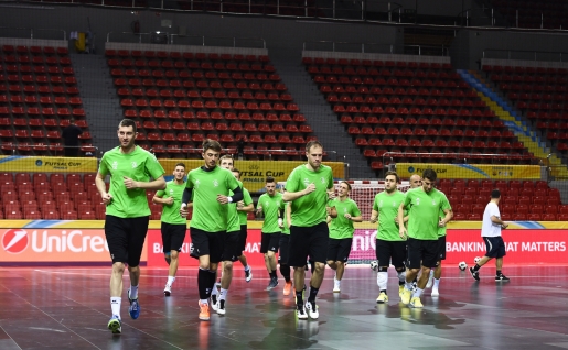 Edzenek az ETO futsalosai Zaragozában