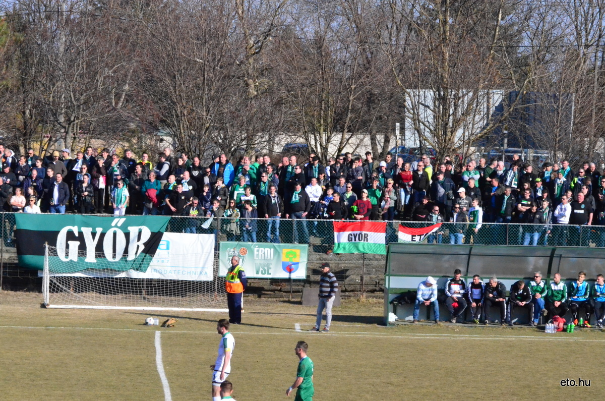Érdi VSE - ETO FC Győr 0-1