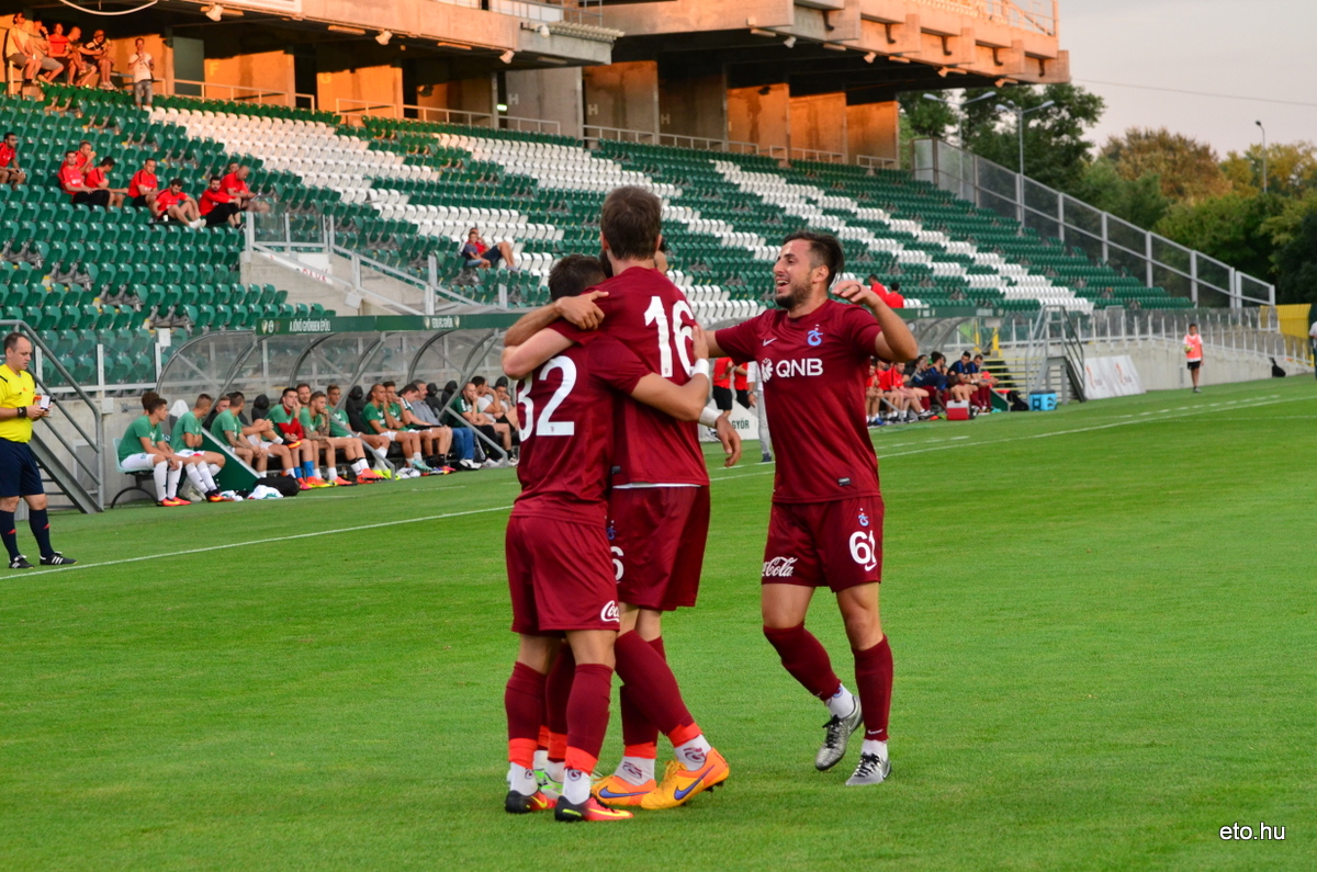 ETO FC Győr - Trabzonspor 0-2