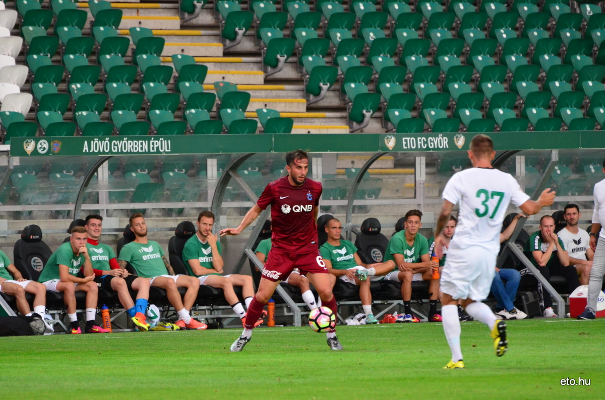 ETO FC Győr - Trabzonspor 0-2