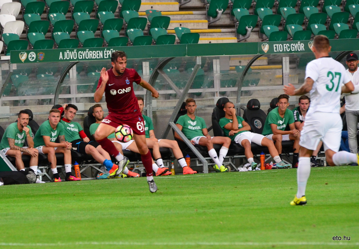 ETO FC Győr - Trabzonspor 0-2