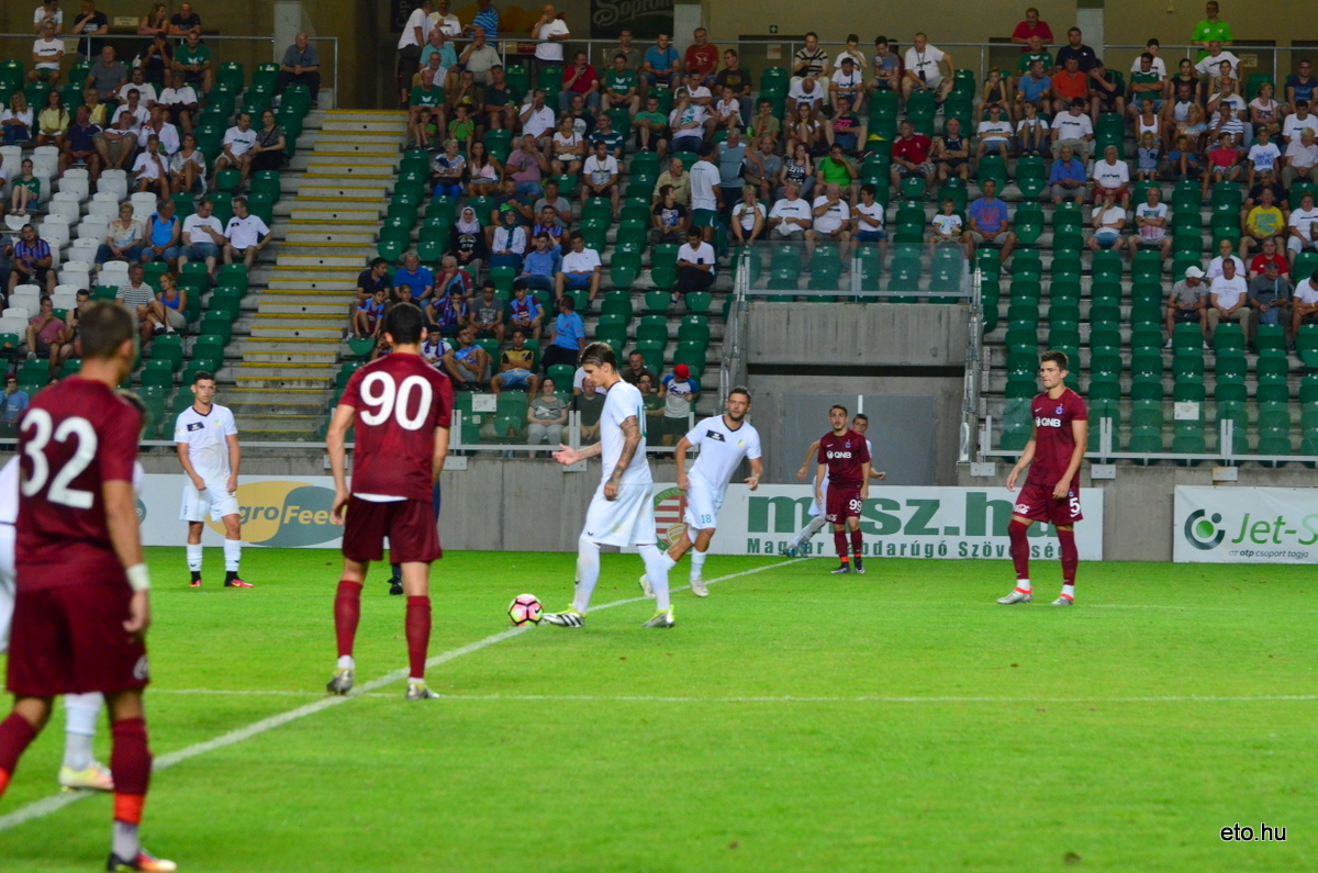 ETO FC Győr - Trabzonspor 0-2