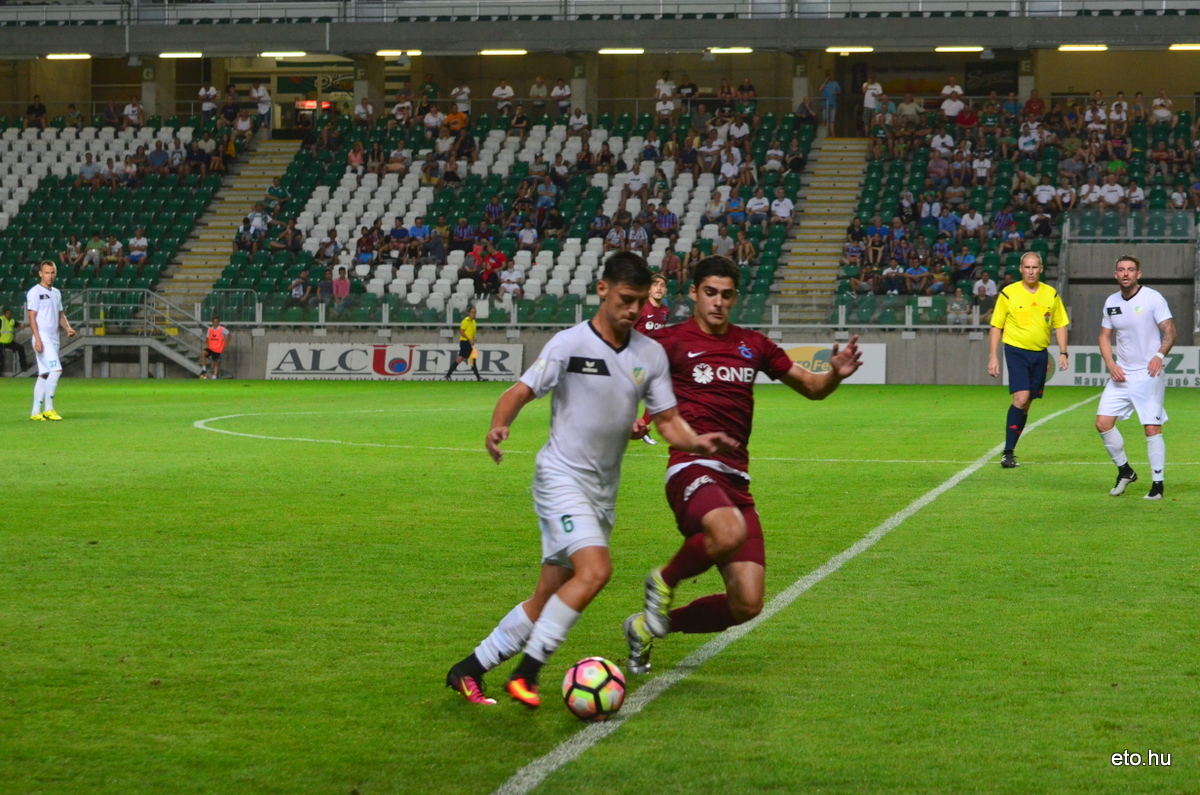 ETO FC Győr - Trabzonspor 0-2