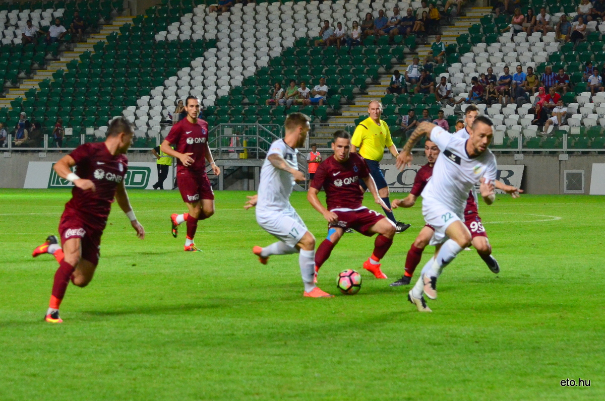 ETO FC Győr - Trabzonspor 0-2