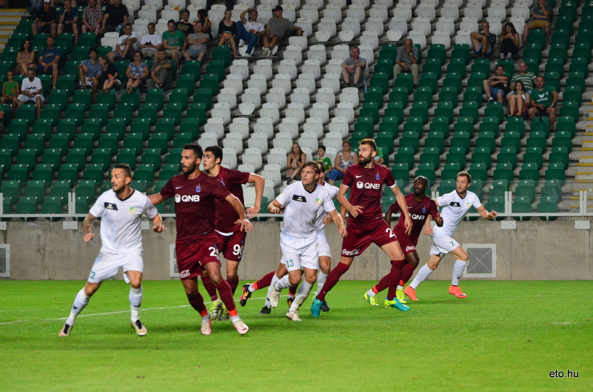 ETO FC Győr - Trabzonspor 0-2