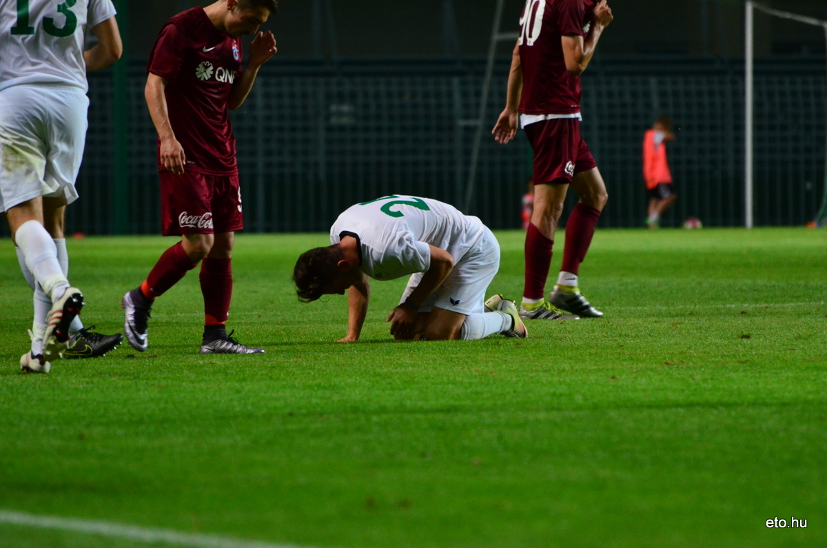 ETO FC Győr - Trabzonspor 0-2