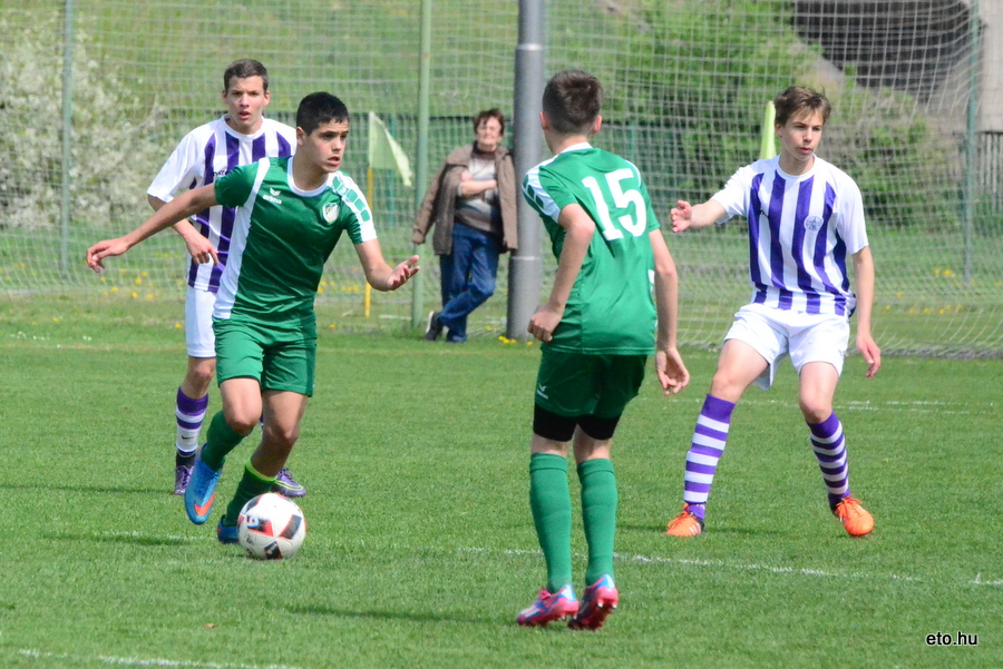 ETO FC Győr U15 - Újpesti TE U15 4-2