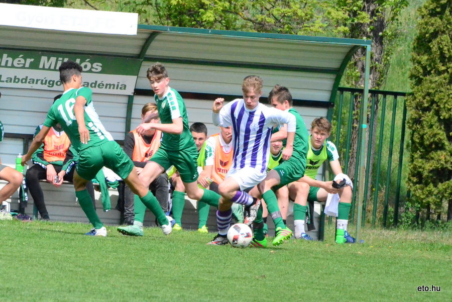 ETO FC Győr U15 - Újpesti TE U15 4-2