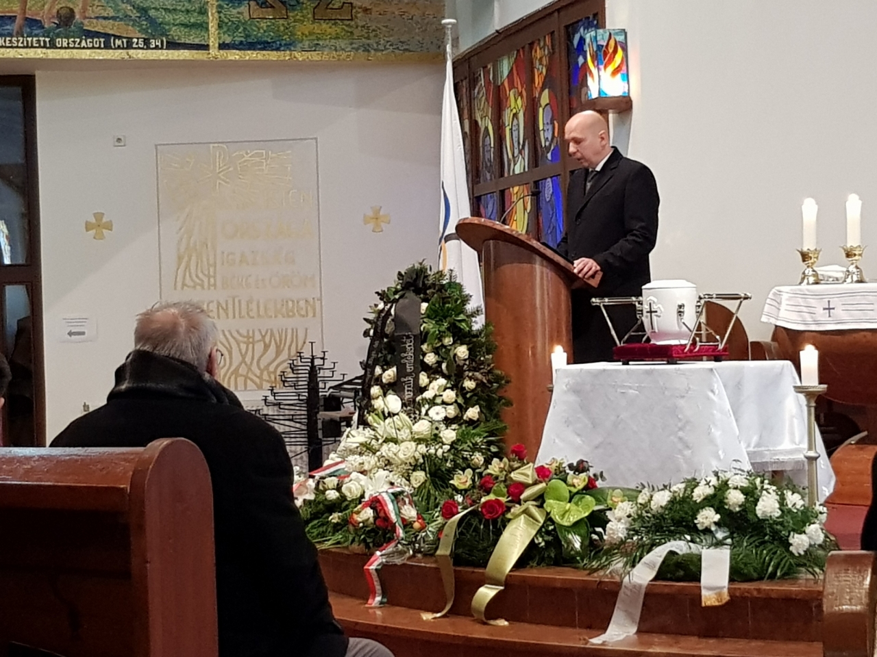 Palotai Károly temetése