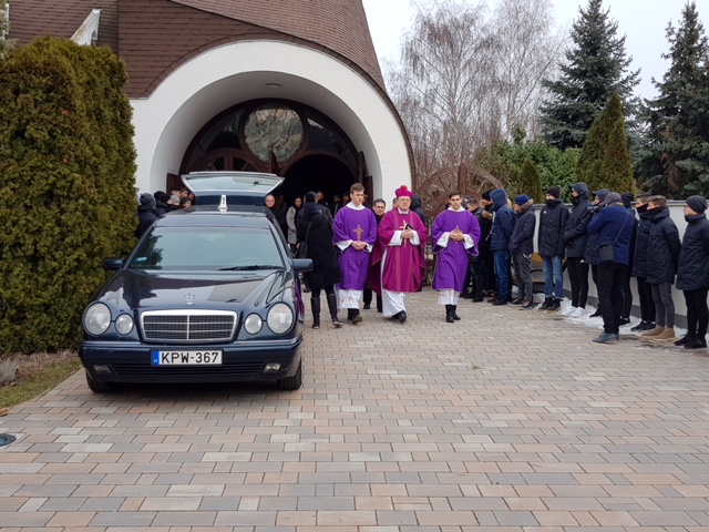 Palotai Károly temetése