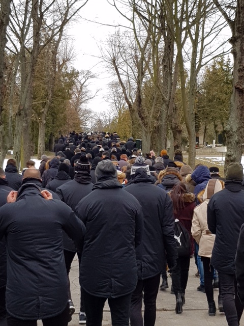 Palotai Károly temetése