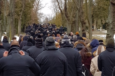 Palotai Károly temetése