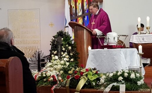Palotai Károly temetése