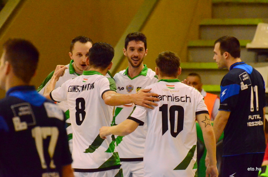 Rába ETO - FC Veszprém 9-3