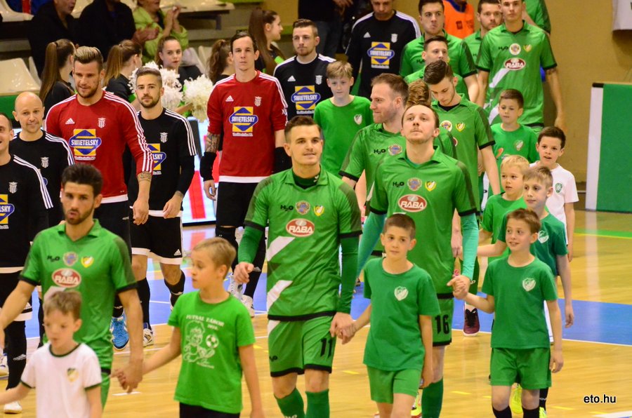 Rába ETO - Swietelsky Haladás VSE 6-3 (3-1)