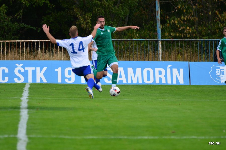 STK Samorin - ETO FC Győr 1-2