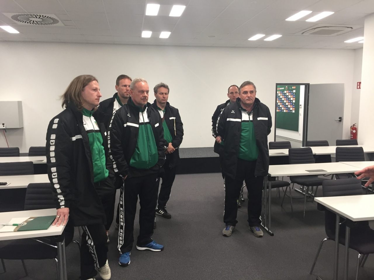 Szakmai látogatás a Rapid Wien csapatánál