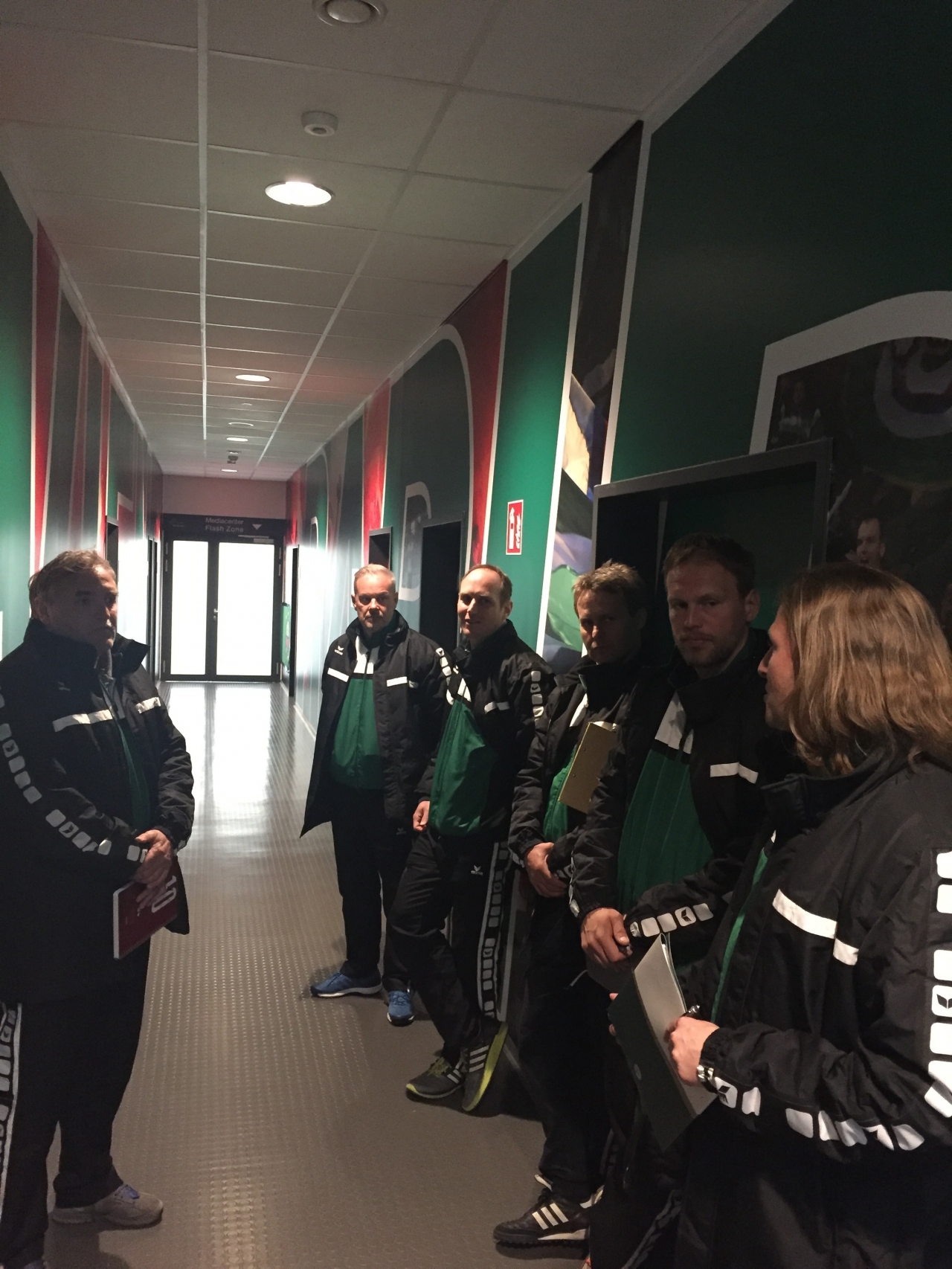 Szakmai látogatás a Rapid Wien csapatánál