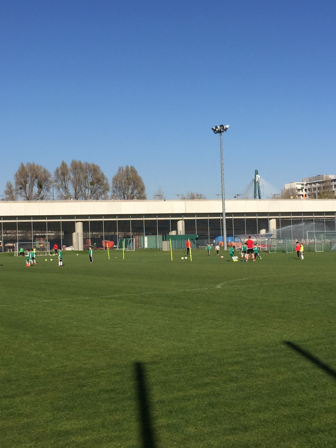 Szakmai látogatás a Rapid Wien csapatánál