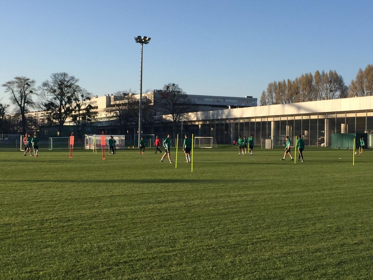 Szakmai látogatás a Rapid Wien csapatánál