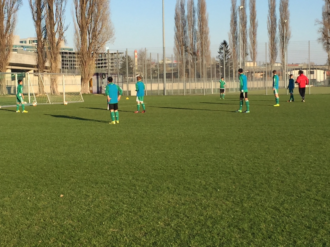 Szakmai látogatás a Rapid Wien csapatánál