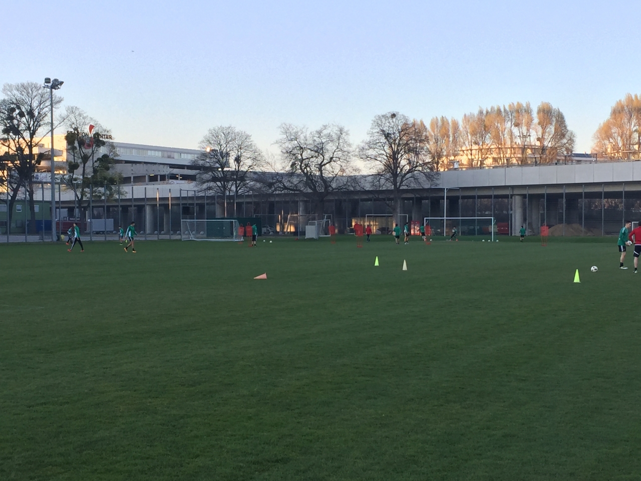 Szakmai látogatás a Rapid Wien csapatánál