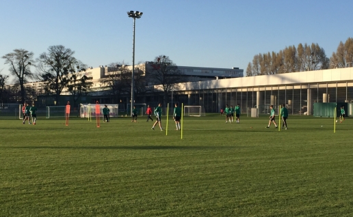 Szakmai látogatás a Rapid Wien csapatánál