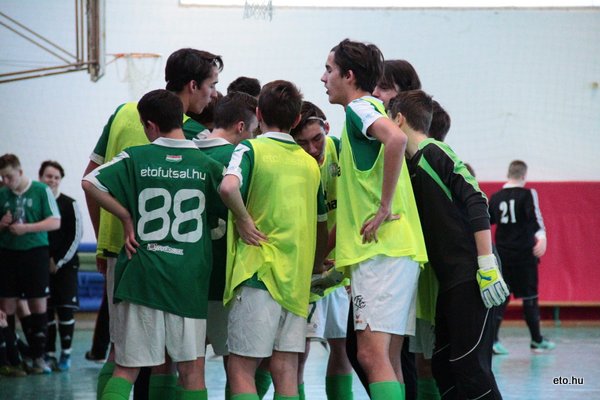 U15 ETO Futsal 5. forduló Beled