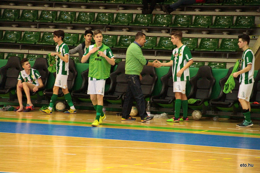 U17: Rába ETO-Göcsej SK 15-1