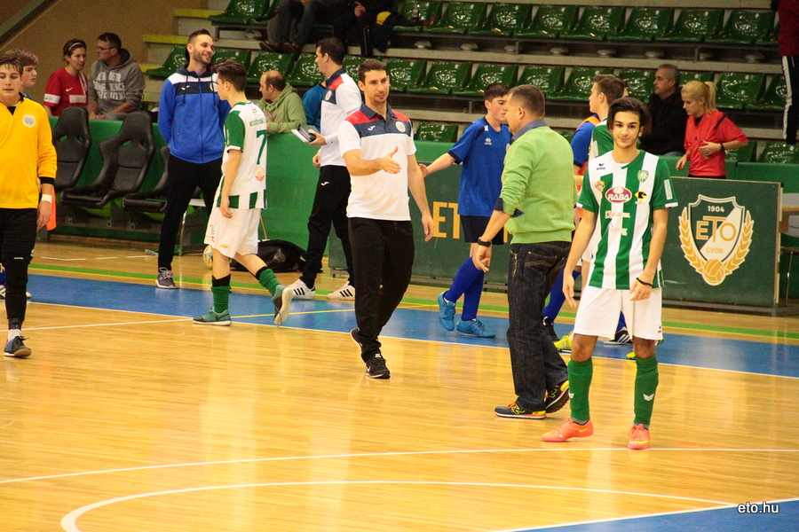 U17: Rába ETO-Göcsej SK 15-1