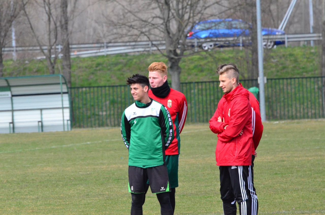 U21-es válogatott edzés az ETO-ban