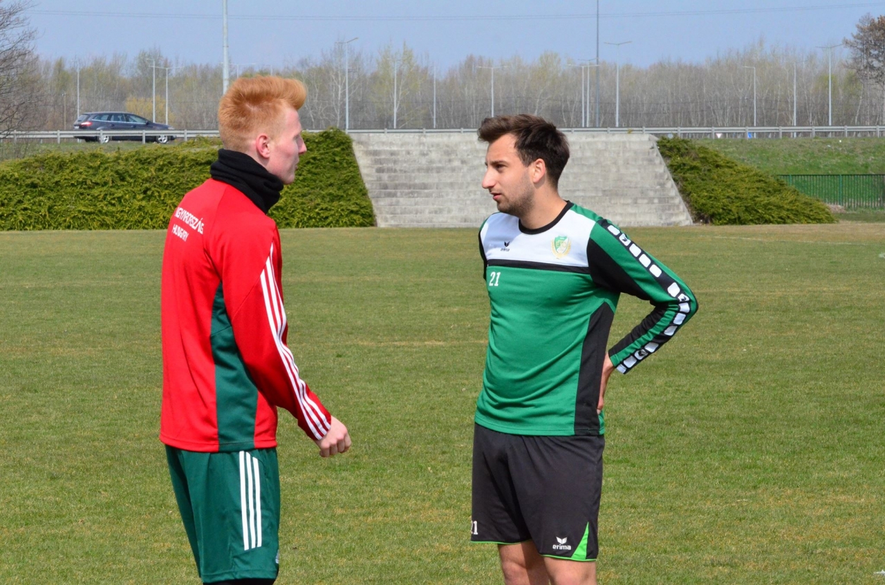 U21-es válogatott edzés az ETO-ban