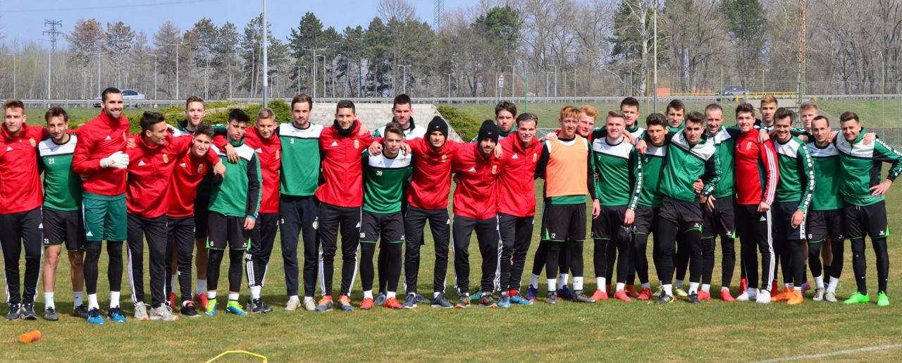 U21-es válogatott edzés az ETO-ban