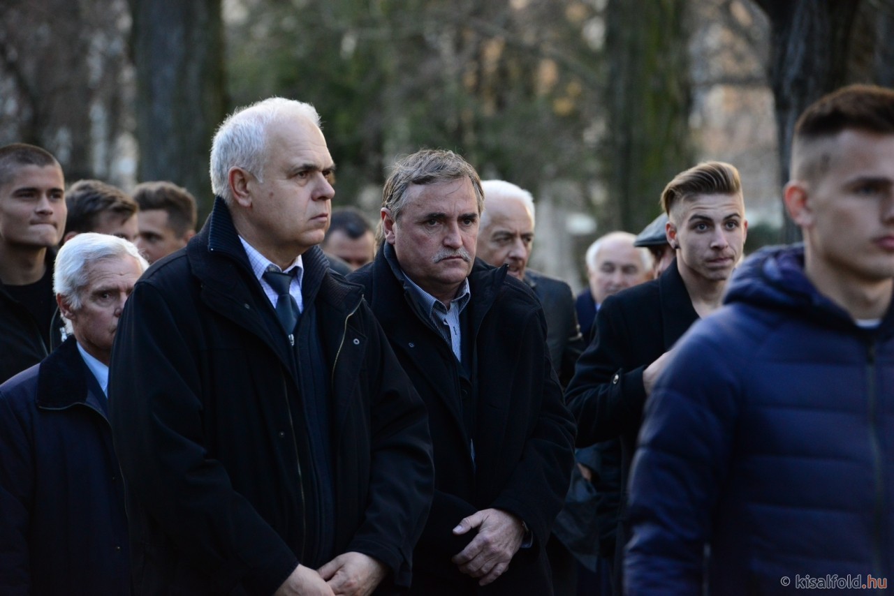 Verebes József temetése