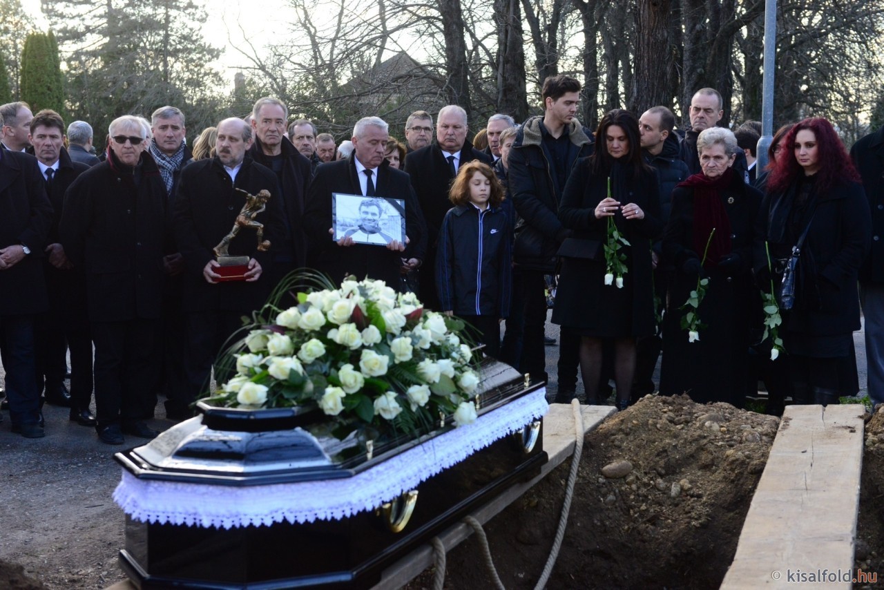 Verebes József temetése