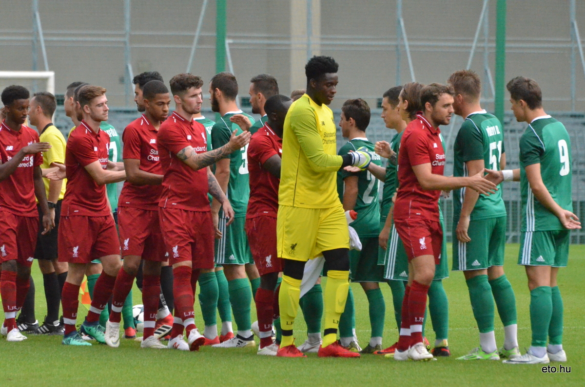 WKW ETO FC Győr - Liverpool U23 1-1