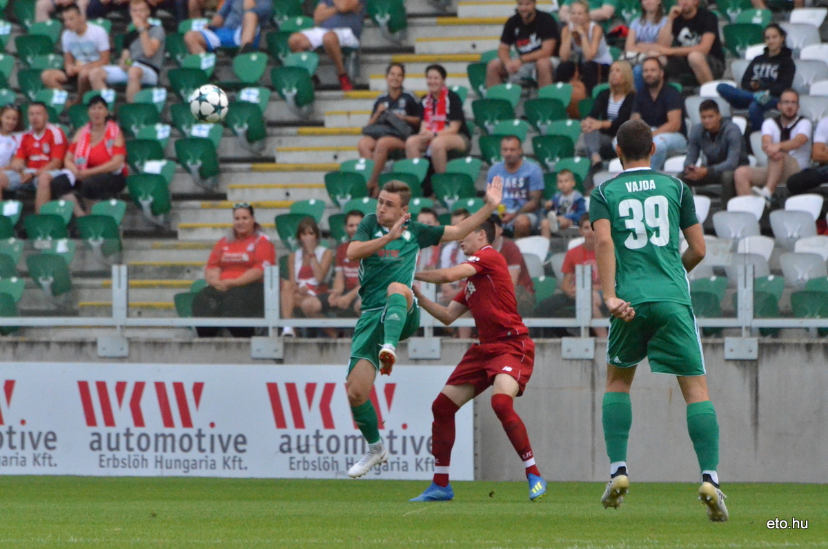 WKW ETO FC Győr - Liverpool U23 1-1
