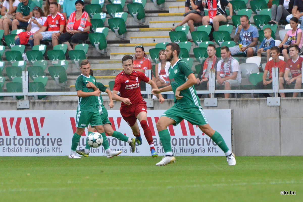 WKW ETO FC Győr - Liverpool U23 1-1