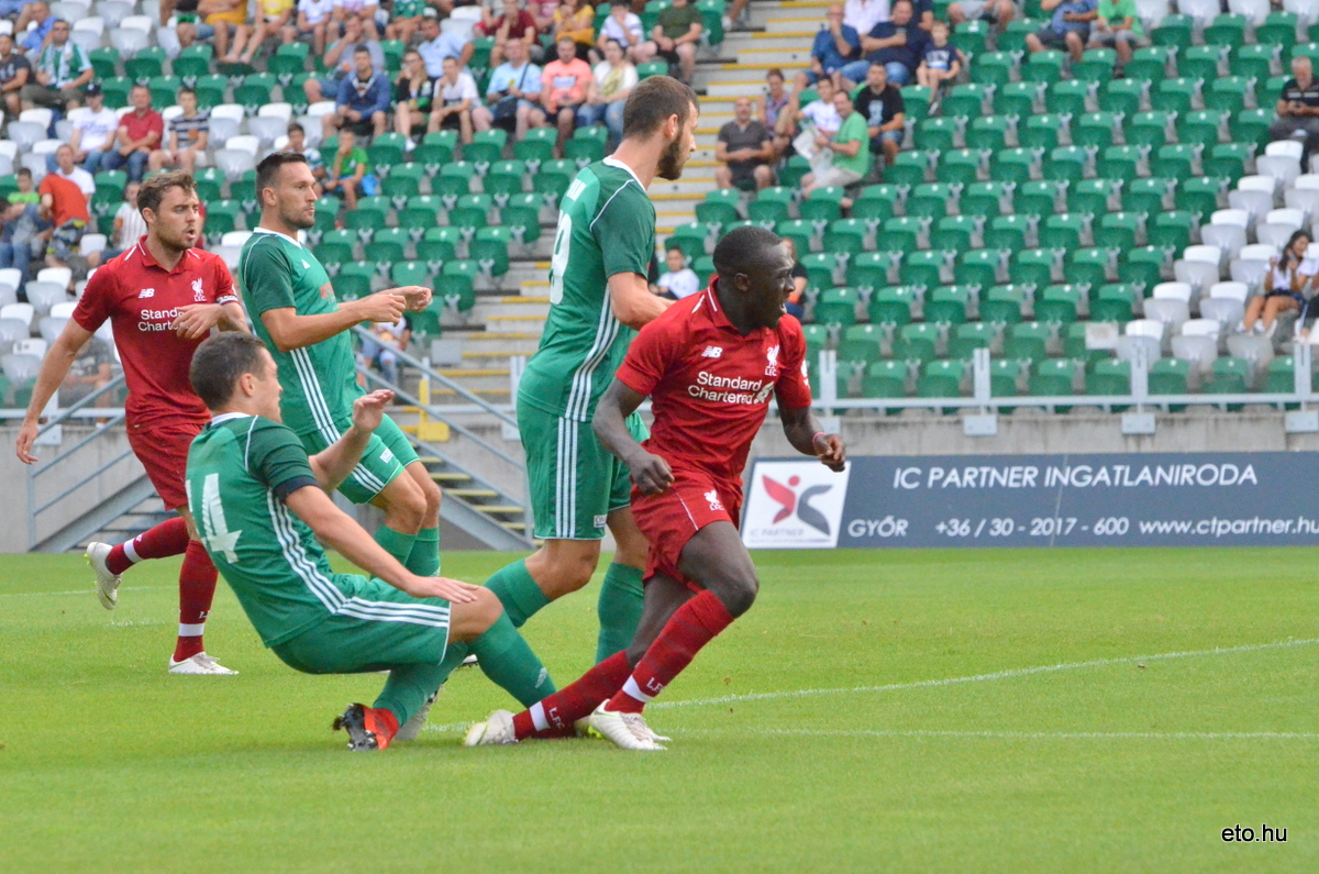 WKW ETO FC Győr - Liverpool U23 1-1