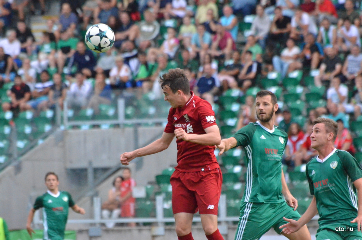WKW ETO FC Győr - Liverpool U23 1-1