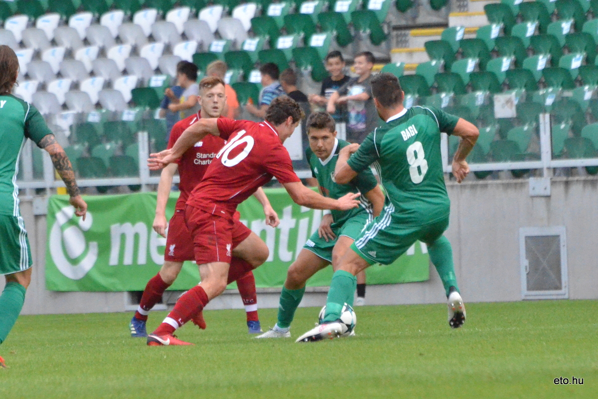 WKW ETO FC Győr - Liverpool U23 1-1