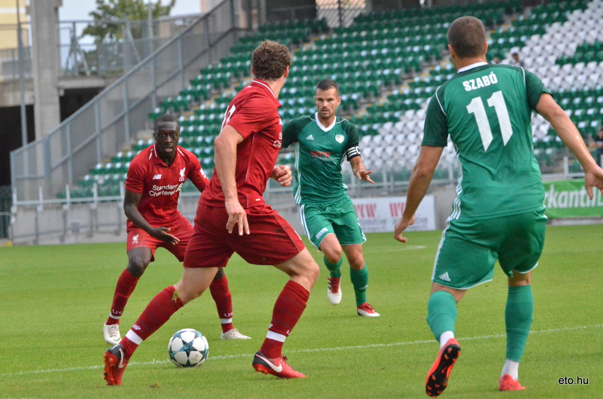 WKW ETO FC Győr - Liverpool U23 1-1