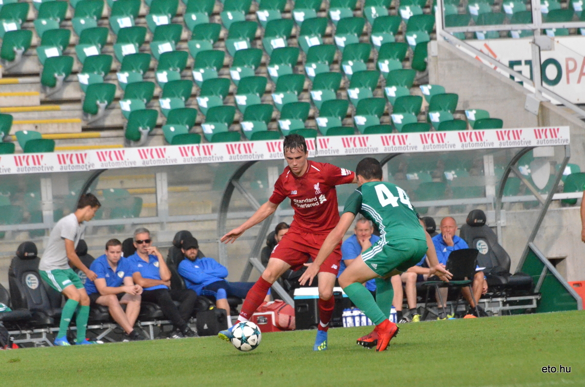 WKW ETO FC Győr - Liverpool U23 1-1